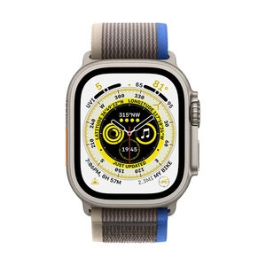 Apple Watch Ultra GPS + Cellular, 49mm Titanium Case with Trail Loop - M/L