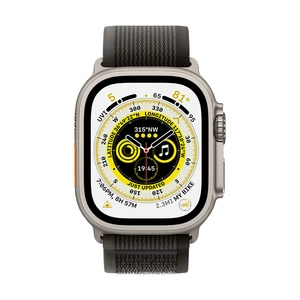Apple Watch Ultra GPS + Cellular, 49mm Titanium Case with Trail Loop - M/L