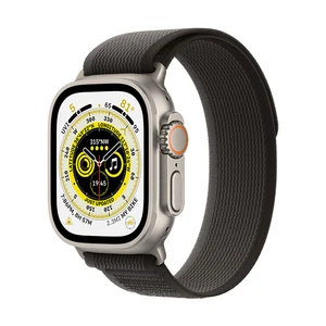 Apple Watch Ultra GPS + Cellular, 49mm Titanium Case with Trail Loop - M/L