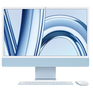 Apple 24inch iMac with Retina 4.5K display: Apple M3 chip with 8‑core CPU and 8‑core GPU,8GB, 256GB SSD