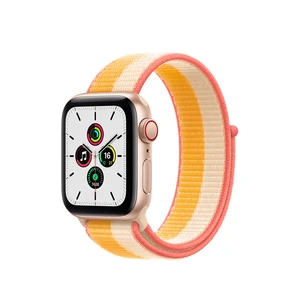 40mm Apple Watch SE GPS + Cellular, Aluminium Case with Sport Loop