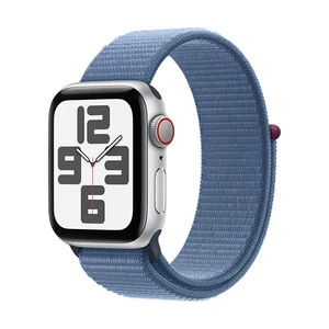 Apple Watch SE GPS + Cellular 40mm Starlight Aluminium Case with Starlight Sport Loop