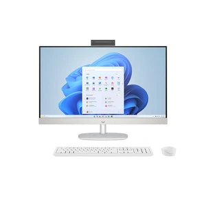 HP AIO 27` FHD i5-1355U/16GB (2x8GB)/512SSD/DOS/WHITE/3YOS