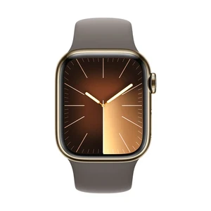 Apple Watch Series 9 GPS + Cellular 41mm Stainless Steel Case with Sport Band