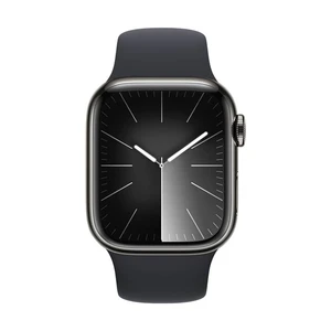 Apple Watch Series 9 GPS + Cellular 41mm Stainless Steel Case with Sport Band