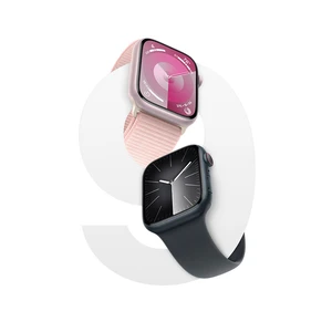 Apple Watch Series 9 GPS + Cellular 45mm Aluminium Case with Sport Band