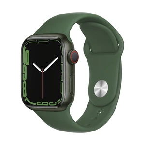 Apple Watch Series 7 GPS + Cellular, 41mm Aluminium Case Sport Band - Regular