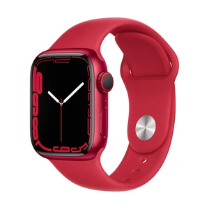 Apple Watch Series 7 GPS + Cellular, 41mm Aluminium Case Sport Band - Regular