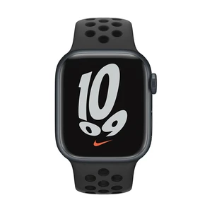Apple Watch Nike Series 7 GPS + Cellular, 41mm Aluminium Case with Nike Sport Band - Regular