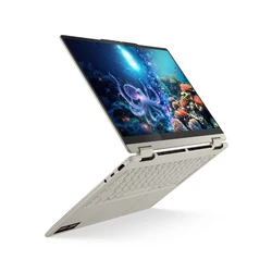 מחשב נייד 14 אינץ מגע Lenovo Yoga 7 2-in-1 14AKP10 OLED 83JR003SIV Ryzen AI 7 350 16GB 512GB - צבע אפור, כולל מערכת הפעלה ו- 3 שנות אחריות