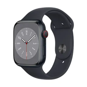 אפל ווטש Apple Watch Series 8 GPS + Cellular 45mm Aluminium Case with Sport Band - Regular