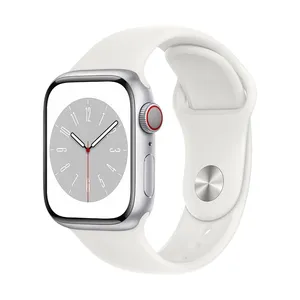 אפל ווטש Apple Watch Series 8 GPS + Cellular 45mm Aluminium Case with Sport Band - Regular
