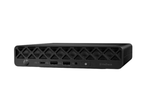מחשב נייח HP EliteDesk 8 Mini G1i עם Intel Core Ultra 5 249, זיכרון 16GB DDR5, אחסון 512GB NVMe SSD, Intel Graphics, Windows 11 Pro – 998V2ET#ABT