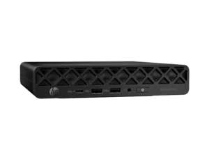 מחשב נייח HP EliteDesk 8 Mini G1i עם Intel Core Ultra 5 249, זיכרון 16GB DDR5, אחסון 512GB NVMe SSD, Intel Graphics, Windows 11 Pro – 998V2ET#ABT