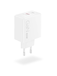 מטען Lenovo Dual USB-C 65W GaN Charger G0A6065BEU - צבע לבן – G0A6065WEU