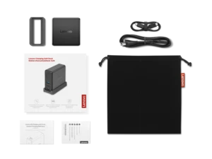 תחנת עגינה ניידת עם אפשרות טעינה Lenovo Charging GAN Dock G0AE0065IS