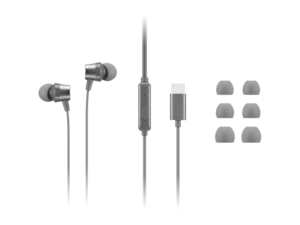 אוזניות חוטיות Lenovo 300 USB-C Wired In-Ear GXD1J77353