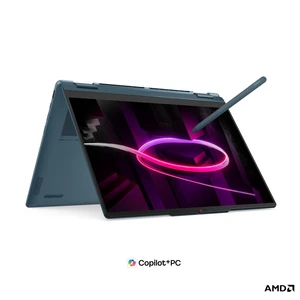 מחשב נייד Lenovo Yoga 7 2-in-1 14AGP11 – AMD Ryzen AI 7 445 • 32GB LPDDR5X-8000 • 1TB SSD – 83TD0058IV