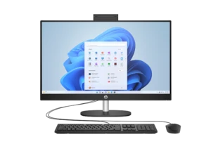 מחשב נייח HP All-in-One 27-cr1000 27" עם Intel Core Ultra 7 255, זיכרון 16GB DDR5, אחסון 1TB NVMe SSD, Intel Graphics, Windows 11 Home – C93GCEA#ABT