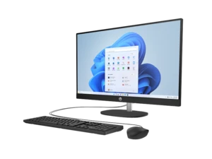 מחשב נייח HP All-in-One 27-cr1000 27" עם Intel Core Ultra 5 225U, זיכרון 16GB DDR5, אחסון 512GB NVMe SSD, Intel Graphics, Windows 11 Home – C93GDEA#ABT