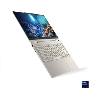 מחשב Yoga 7 עם מסך OLED 2.8K מגע, מעבד Intel Core Ultra 7, זיכרון 32GB, אחסון 1TB SSD, גרפיקה Intel Arc, Windows 11, Wi-Fi 7 ותמיכה ב-AI. – 83JQ004RIV