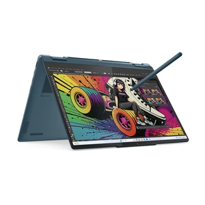 מחשב Yoga 7 עם Ryzen AI 7, מסך מגע 2.8K OLED, זיכרון 32GB מהיר, אחסון 1TB SSD, עט כלול, Windows 11 Home, ושירות VIP באתר ל־3 שנים. – 83JR003XIV