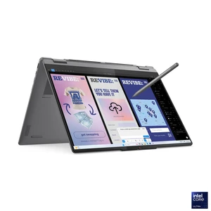 Yoga 7 16ILL10 עם Intel Core Ultra 7 258V, זיכרון 32GB LPDDR5x, אחסון 1TB SSD, מסך OLED 2.8K מגע, Windows 11 Pro ואחריות 3 שנים באתר הלקוח. – 83JT0010IV