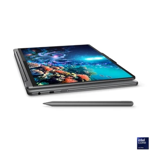 Yoga 9 עם מסך 4K OLED מגע, מעבד Core Ultra 7, זיכרון 32GB, אחסון 1TB SSD, Windows 11 Pro, עט כלול, סוללה 75Wh, ושירות פרימיום ל-3 שנים. – 83LC003EIV