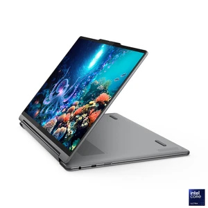 Yoga 9 עם מסך 4K OLED מגע, מעבד Core Ultra 7, זיכרון 32GB, אחסון 1TB SSD, Windows 11 Pro, עט כלול, סוללה 75Wh, ושירות פרימיום ל-3 שנים. – 83LC003EIV