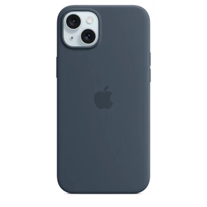 iPhone 15 Plus Silicone Case with MagSafe - Storm Blue – MXQT3ZM/A