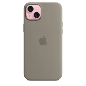 iPhone 15 Plus Silicone Case with MagSafe - Clay – MXQU3ZM/A