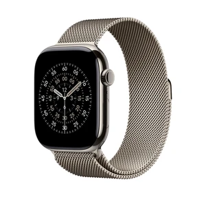 46mm Natural Milanese Loop - M/L – MGJ34ZM/A