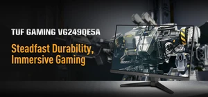מסך גיימינג ASUS TUF Gaming VG249QE5A 23.8 אינץ׳ Full HD 1920×1080 146Hz OC