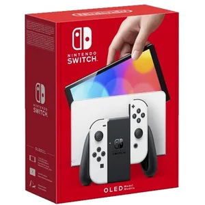 קונסולה נינטנדו לבן 'Nintendo switch oled white 7