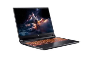 מחשב נייד גיימינג Acer Nitro V 16 AI 16 אינץ׳ Ryzen 5 240, זיכרון 16GB, אחסון 1TB, RTX 5050 וללא מערכת הפעלה – NH.U1HEC.003
