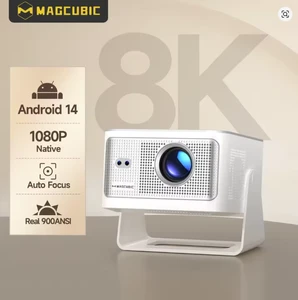 מקרן ביתי חכם – FREEDOM Smart Cinema Full HD, Android 14, Wi‑Fi 6 ופוקוס אוטומטי