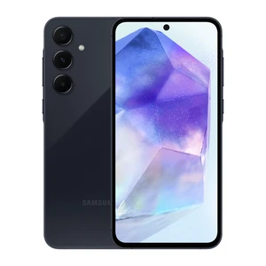 סמארטפון Samsung Galaxy A55 5G דגם SM-A556E/DS עם זיכרון 8GB, אחסון 256GB, מסך 6.6 אינץ׳ Super AMOLED 120Hz, צבע שחור ואחריות לשנה על ידי סאני | E000000352