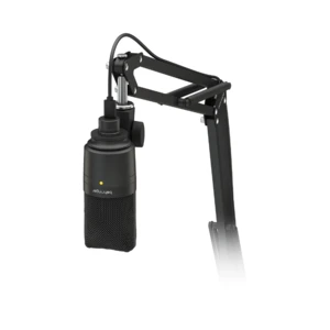חבילת פודקאסט הכוללת מיקרופון USB, זרוע בום, פופ פילטר וכבל USB איכותי