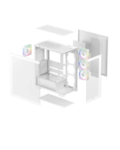 מארז DEEPCOOL CG580 4F V2 WH