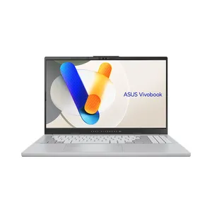 מחשב נייד אסוס ASUS VivobookPro/N6506MU/15.6 3K OLED/Ultra7 155H/24GB DDR5/1TB M.2 SSD/RTX4050-6gb/Silver/FD/3YOS