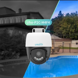 מצלמת אבטחה חיצונית Uniarch Uho-P2C-M4F4 4MP Wi-Fi עם ראיית לילה צבעונית