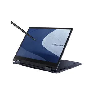 מחשב נייד אסוס ASUS Expertbook/B7402FVA/Touch/ I5-1340P/16GB DDR5/512 M.2 SSD/FP/Numpad/NFC/5G/Bag/Stylus/W11P/3YOS