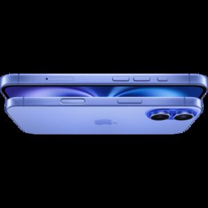 סמארטפון Apple iPhone 16 256GB - צבע כחול עמוק שנה אחריות ע״י היבואן הרשמי