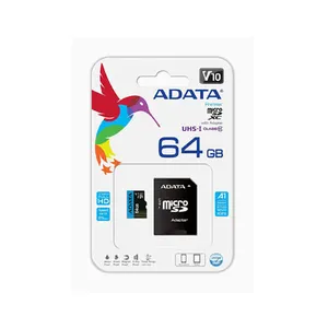 ADATA MICROSDHC 64GB AUSDX64GUICL10A1-RA1