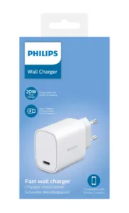 מטען חשמל קיר לבן PHILIPS DLP4329C/12