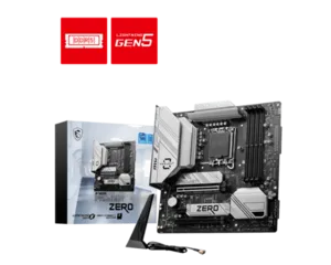 לוח אם MSI B760M PROJECT ZERO WIFI