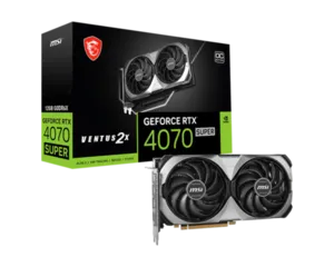 כרטיס מסך MSI GeForce RTX 4070 SUPER 12G VENTUS 2X OC