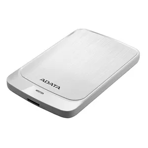 כונן קשיח חיצוני ADATA  AHV320-1TU31 - צבע לבן, בנפח 1TB - אחריות ע"י היבואן הרשמי