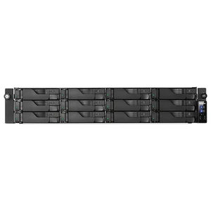 ASUSTOR 12Bay NAS, Intel 9th Xeon E-2224, 8GB DDR4 ECC UDIMM, GbE x4, M.2 Drive Slots