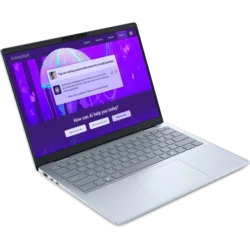 מחשב נייד Dell 14 Plus עם מסך מגע 14 אינץ׳, מעבד Intel Core Ultra 7 256V, זיכרון 16GB ואחסון מהיר בנפח 1TB SSD. כולל Windows 11 Pro ושלוש שנות אחריות באתר הלקוח על ידי Dell.